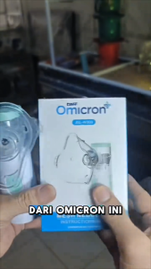 TaffOmicron Nebulizer Portable Uap Dewasa Anak Sesak Napas Asma Rechargeable Set Lengkap JSL-W303