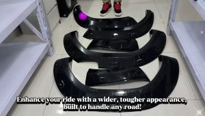 CPO HILUX REVO 2015-2021 FENDER FLARE RFF08 BLACK (11711)