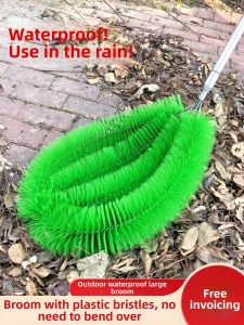CHAOQUN | Sturdy Hard Bristle Long Handle Broom