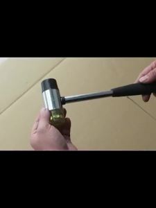 PHYHOO | PHYHOO Dual Head Jewelry Mallet Soft Rubber Plastic Hammer for Ring Sizing Leather Craft Woodworking and Flooring Tools