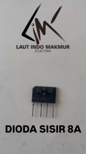 5 BUAH DIODA SISIR 8A DIODA SISIR 808 DIODE KBJ808 DIODA BRIDGE KBJ 808 ups stabilizer