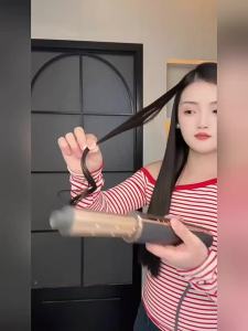 PASUODENG | Auto Curling Iron Damage-free Long-lasting Styling Flat and Curl Hair Two-in-one