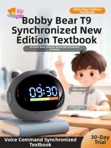 QITE | AI Interactive Learning Robot Clock for Students Education & Time Management