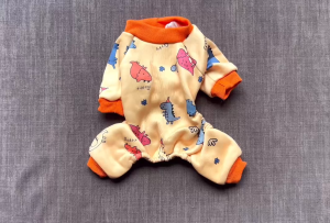 ÁO THUN NỈ KHỦNG LONG XINH TỪ 1-4.5KG DÀNH CHO THÚ CƯNG CHÓ MÈO