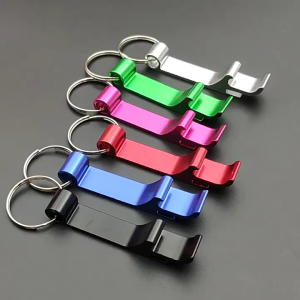 สินค้าพร้อมส่งจากไทย พวงกุญแจที่เปิดขวดเบียร์ โลหะ ขนาดเล็ก ง่ายต่อการพกพา แข็งแรง ทนทาน