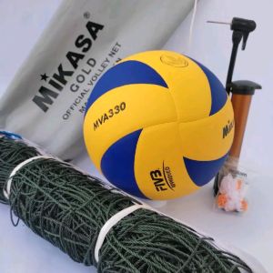 1 Set Net Voli Import & Bola Voli MIKASA PROLIGA Original Size 5 | Net Voli | Bola voli | Volleyball