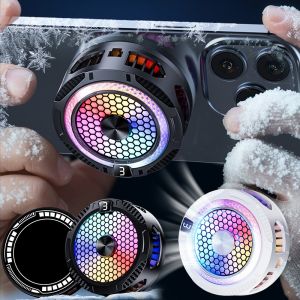 [Cực kỳ yên tĩnh] điện thoại làm mát ba tốc độ điều chỉnh tản nhiệt trò chơi lưng điện thoại di động Clip lõi kép làm lạnh bán dẫn máy tính bảng