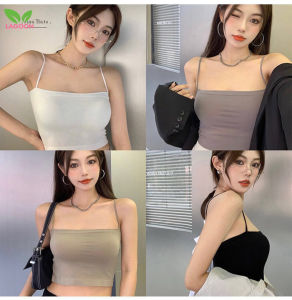 สายเดี่ยว ผ้านูมู่ ผ่าน Lagoon ซึ่งมีฟองน้ำ ถอดเสื้อผ้า 32-38 และสายสวย ใส่สบาย สำหรับผู้หญิง