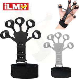 New Silicone Finger Trainer 5 Finger Wrist Grip Strength Trainer Finger Strength Recovery Flexion and Extension Vein Trainer