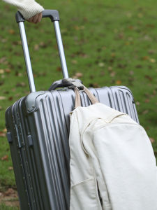 Outdoor Travel Luggage External Hook Backpack Carabiner Anti-Loss Connection Strap Fixed Belt for Hiking Camping Trips