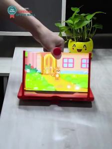 【Special Offer】Must-Have Phone Accessory - 12 Inch & 10 Inch 3D Magnifier Holder for Cellphone - F3 HD Foldable & Portable (Popular Mobile Screen Amplifier Eye Protection Gear)