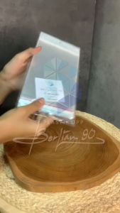 Plastik Display 10 x 16 Cm Isi 100 Lembar - Plastik Perlize - Plastik OPP Gantung
