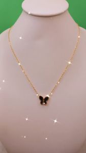 Kalung Wanita Kupu 03 Titanium Anti Karat dan Tahan Lama Premium Quality KS043