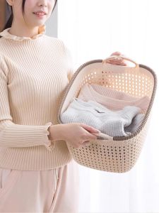 Hộp Đựng Đồ Gai Dầu PP Nhà Bếp Nhà Tắm Đựng Đồ Mỹ Phẩm Đựng Quần Áo Hộp Đựng Đồ Bằng Nhựa Túi Đựng Đồ Dùng Vệ Sinh Cá Nhân