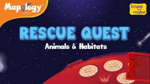 Imagimake Rescue Quest–Animals & Habitats | Spin Discover & Rescue Animals | Educational Toys |Fun Board Games for Friends & Family Night |Travel-Friendly Indoor Game |Gift for Kids Ages 5678910