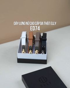 Dây lưng nữ cao cấp da thật ELLY – ED74