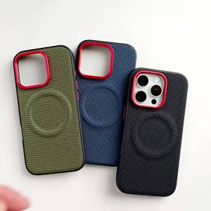 szhaiyu | For Samsung Galaxy S26 Ultra S26 S25 Plus A57 A37 Phone Case Hard PU Leather Magnetic Wireless Charging Protective Back Cover