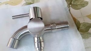 (พร้อมส่ง)ก๊อกน้ำสแตนเลส 304 แท้ อเนกประสงค์ 3 ทาง 2 หัวแปรง ก๊อกน้ำอเนกประสงค์ เครื่องซักผ้า dual-purpose faucet ก๊อกสระว่ายน้ำ ก๊อกน้ำ ก๊อกสามทาง