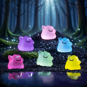 Bandai | Kawaii Ditto In Disguise Change At Will 6Pcs/Set 1.5cm PVC Pokemon Anime Figure Pocket Monsters Dolls Toy Gift Adult Model
