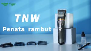 TNW PT6 Hair Clipper Cukur Bulu Cordless Professional Pemotong Rambut Alat Potong Rambut Alat Cukur Rambut