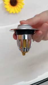 [HÀNG INOX LOẠI 1] Nút chặn thoát nước inox nút nhấn xả nước bồn rửa mặt ngăn mùi lọc rác bồn rửa mặt thay thế Debas