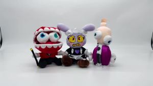 Bandai | New Plush Doll Amazing Digital Circus Stuffed Figure Toy Jax Kinger Cosplay Plushie Rabbit for Birthday Bedroom Decoraiton Gift