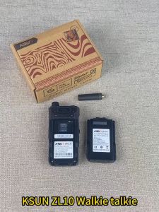 KSUN ZL10 Applicable To POC Zello App And Walkie Fleet App HT Walkie Talkie POC 4G Global SIM Handy Talky Wireless WiFi and Bluetooth Walkie Talkie 1Uint Two way radio HT