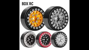 BDX RC1.1/1.0 Inch Beadlock Wheel Rim Hub For TRX4M Axial SCX24 AX24 FMS FCX24 1/18 1/24 RC Crawler Car