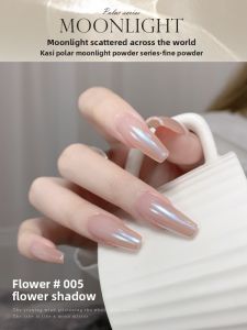 Kasi | Iridescent Aurora High-Glow Nail Powder