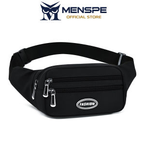 MENSPE Mens Chest Bag Fashion Waist Bag Crossbody Bag Waterproof Sports Bag Large Capacity Casual Bag Messenger Bag Shoulder Bag Outdoor Fitness Bag Travel Bag Business Bag