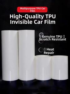 OLLIESTO | Invisible Car Film TPU Repair Scratch-Resistant Transparent Protective Film