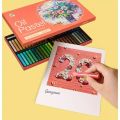Professional Oil Pastels Set - Medium Point, High-Quality Soft Crayons for Artists, 12/24/36/48 Colors. 