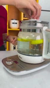 [Malaysia Set] Bear 小熊 Electric Glass Kettle Health Pot 1.5L (20 Function) | YSH-A15W6 (養生壺 Egg Boiler Tea Maker Cerek Dessert Maker Milk Cooker Porridge Cooker Soup Cooker 热水壶 Thermopot Thermo Pot Air Panas Hot Water Hot Pot Multi Cooker)