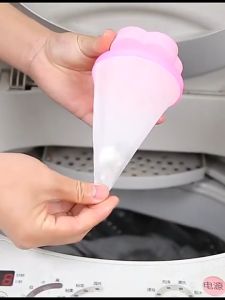 Washing Machine Flower Filter Bag Flower Shape Floating Filter Bag Filter Hair Cleaning Laundry Filter bag and Wash Ball