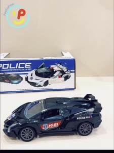 Xe Cảnh Sát Điều Khiển Từ Xa 579-2 Mở Cửa Mở Cốp Sau PeeKaPaw Toys