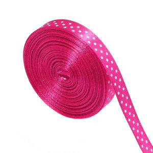 20Yards/Lot 10mm Polka Dot Printed Satin Ribbons DIY Crafts Handmade Material Party Gift Box Wrapping Chrismas Decoration Ribbon