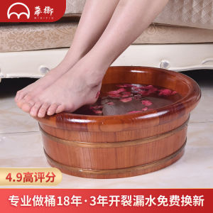 ถังอาบเท้าไม้ขนาดเล็ก ถังอาบน้ำเท้าแบบใช้งานในบ้าน ถังน้ำแข็งสำหรับงานแต่งงาน ถังน้ำแข็งสำหรับการส่งของขวัญ