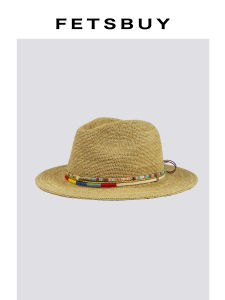 Bohemian Hand-woven Raffia Hat