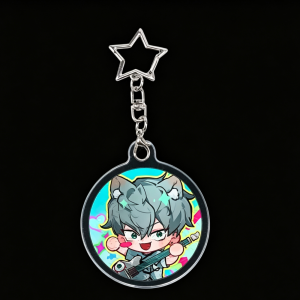 Bandai | for Alien Stage Till Acrylic Keychain Ivan Mizi Collection Sua Cosplay Props Student Accessories Package Pendant Decor Gift