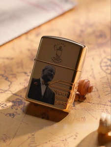 Zippo Armor Founders Day Collectible 2023 Pocket Lighter - 48716 Limited Edition (ไม่มีเชื้อเพลิงภายใน โปรดซื้อแยกต่างหาก)