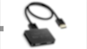 4K HDMI Splitter 1x2 Ultra Thin 1 Input 2 Output HDMI Switcher Box Support 4K30Hz 1080p60Hz 3D 2160p for PS4 Xbox