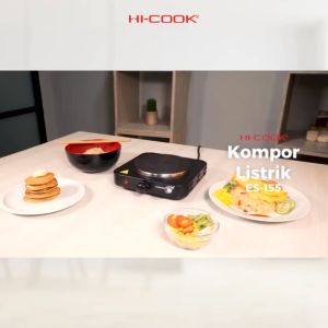 Kompor Listrik Bisa Semua Jenis Panci Kompor Listrik Portable HI COOK ES-155