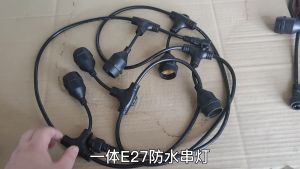 Kabel Lampu Gantung Cafe Outdoor Fitting Full Lampu Gantung Fiting E27 Anti Air