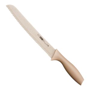 Serrated Stainless Steel Bread Slicer Sharp Flake-Free Baking Knife