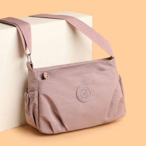 Simple new solid-color shoulder bag for women lightweight and casual versatile for all occasions small square bag for outdoor