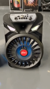 Speaker Aktif Bluetooth Full Bass 8 inch FLECO F-8202 BM + MIC TANPA KABEL + REMOT + CHARGER USB Salon Bluetooth Karaoke Dynamic Speaker Bluetooth Full Bass Subwoofer | Speaker Bluetooth Karaoke Wireless - TSA