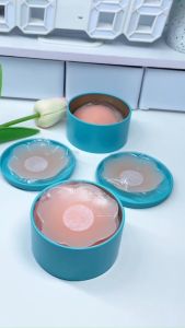 [CHE TÊN] Miếng Dán Ngực Silicon Tàng Hình Hộp Xanh 5 Cặp Trong Suốt Che Nhũ Hoa Siêu Mỏng Tái Sử Dụng Nhiều Lần
