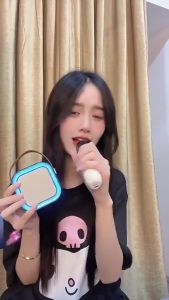 ( HÀNG HOT 2025 ) Loa Bluetooth Mini Hát Karaoke K12 Tặng Kèm 1-2 Mic Hát - Âm Thanh To Rõ Hát Vang  Điều Chỉnh Giọng Hát  Giá Cực Rẻ - Bảo Hành Lỗi 1 Đổi 1