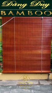 Mành Trúc Da Bò Che Mưa Nắng KT 18m x 22m & 2m x 25m Mành Che Nắng Rèm Trúc Treo Ban Công Cửa Chính Ngoài Trời Màn Che Mái Hiên Có Ròng Rọc Dây Kéo