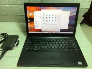 Notebook i7 gen7 Dell 7280 window11 เก็บ แบตได้ 1.30ชั่วโมง กว่า Core i7-7600u gen7 Cpu 2.80GHz- 2.90GHz 4CoreDDR4 8GBSSD M.2 256GBLed 12” out put HDMi